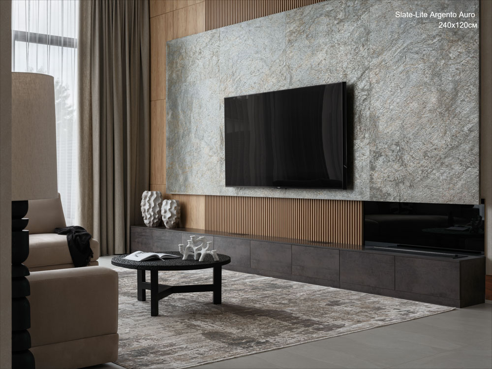 проект дизайна интерьера марченко с каменным шпоном